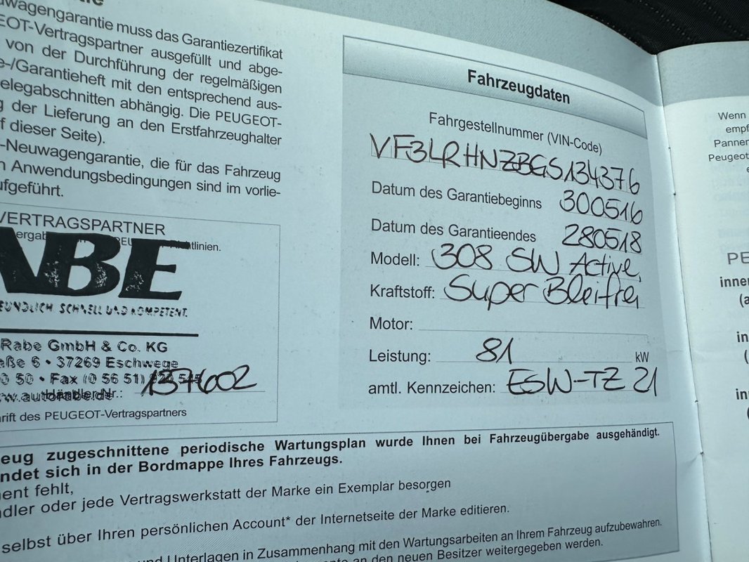 Peugeot 308 foto 11