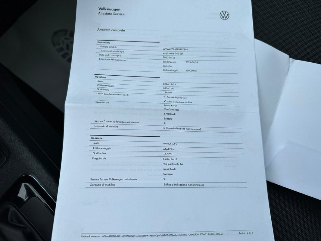 Volkswagen e-up! foto 14